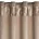 Zasłona beżowo, szampańska z welwetu zdobiona cekinami 140x250 cm przelotka JASPER Eurofirany