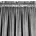 Zasłona szara z gładkiego welwetu 140x300 cm taśma PIERRE Eurofirany