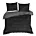 Pościel 220x200 cm z polaru kolor czarny gładka TIFFANY Design 91 Eurofirany