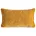 Poszewka na poduszkę 30x50 cm miodowa z szenilowej garbowanej tkaniny ROSI Eurofirany