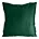 Poszewka na poduszkę 40x40 cm z satyny bawełnianej ciemnozielona NOVA Eurofirany