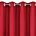 Zasłona czerwona z matowej gładkiej tkaniny 140x250 cm przelotka RITA Eurofirany