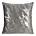 Poszewka na poduszkę 45x45 cm welwetowa zdobiona lśniącym marmurkowym wzorem grafitowo, złocista DORIS DESIGN 94 Eurofirany