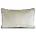 Poduszka 30 x 50 cm welwetowa beżowa z kontrastującą lamówką GAJA 3 Eurofirany