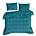 Pościel 160x200 cm gładka z satyny bawełnianej kolor turkusowy DINA Diva Line Eurofirany