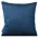 Poszewka na poduszkę 45x45 cm welwetowa zdobiona diamencikami granatowa ARIADNA Eurofirany
