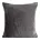 Poszewka na poduszkę 45x45 cm stalowa z miękkiej futrzanej tkaniny NINA Eurofirany