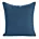 Poszewka na poduszkę 45x45 cm z gładkiej tkaniny wodoodpornej do ogrodu i na taras granatowa GARDEN 3 Eurofirany