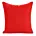 Poszewka na poduszkę 45x45 cm z gładkiej tkaniny wodoodpornej do ogrodu i na taras czerwona GARDEN 3 Eurofirany