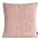 Poszewka na poduszkę 50x50 cm z miękkiej tkaniny barankowej pudrowa BUKLA Eurofirany