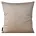 Poszewka na poduszkę 45x45 cm welwetowa zdobiona diamencikami beżowa ARIADNA Eurofirany