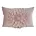 Poszewka na poduszkę 30 x 50 cm z welwetu kolor pudrowy zdobiona kwiatem 3D FLORES 2 Eurofirany