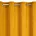 Zasłona musztardowa z wytłaczanego welwetu 140x250 cm przelotka ELIZA Eurofirany