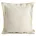 Poszewka na poduszkę  55x55 cm z szenilowej tkaniny kremowa o widocznym ozdobnym splocie Eva Minge Elegante Eurofirany