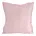 Poszewka na poduszkę 40x40 cm z satyny bawełnianej pudrowo różowa NOVA Eurofirany