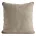 Poszewka na poduszkę 45x45 cm beżowa z szenilowej tkaniny - VANI Eurofirany