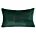 Poszewka na poduszkę 30x50 cm ciemnozielona z miękkiej futrzanej tkaniny NINA Eurofirany