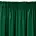 Zasłona ciemnozielona z gładkiego welwetu 140x270 taśma SIBEL Pierre Cardin Eurofirany