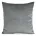 Poszewka na poduszkę 45x45 cm welwetowa o delikatnym połysku gładka grafitowa GAJA 1 Eurofirany