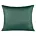 Poszewka na poduszkę 50x70 cm z satyny bawełnianej ciemnozielona DINA Eurofirany
