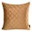 Poszewka na poduszkę 45x45 cm welwetowa pikowana metodą tradycyjnego szycia miodowa RIA 1 EUROFIRANY PREMIUM