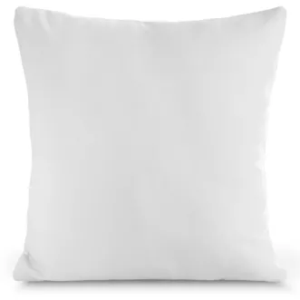 Poszewka na poduszkę 60x60 cm z gładkiej tkaniny wodoodpornej do ogrodu i na taras biała GARDEN Eurofirany