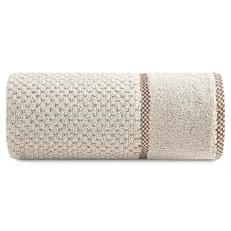 Ręcznik kąpielowy 50X90 cm bawełniany kolor beżowy 540 g/m2 CALEB Eurofirany