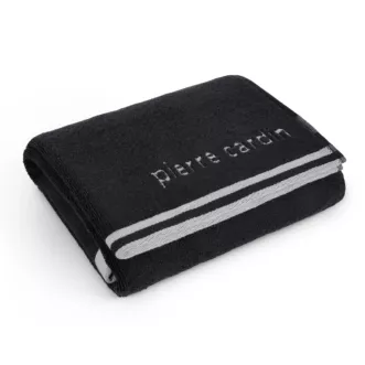 Ręcznik do rąk 30x50 cm bawełniany kolor czarny z kolekcji Pierre Cardin  Eurofirany