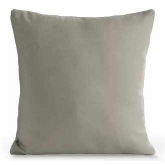 Poszewka na poduszkę 45x45 cm z gładkiej tkaniny wodoodpornej do ogrodu i na taras beżowa GARDENIA Eurofirany