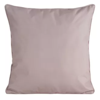 Poszewka na poduszkę 45x45 cm z gładkiej tkaniny wodoodpornej do ogrodu i na taras pudrowa GARDEN 5 Eurofirany