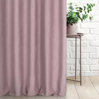 Tkanina zasłonowa szenilowa przetykana błyszcząca nicią Eurofirany