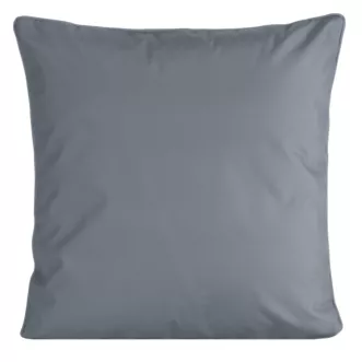 Poszewka na poduszkę 45x45 cm z gładkiej tkaniny wodoodpornej do ogrodu i na taras stalowa GARDEN 5 Eurofirany
