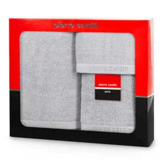 Komplet ręczników w eleganckim pudełku z kolekcji Pierre Cardin Eurofirany