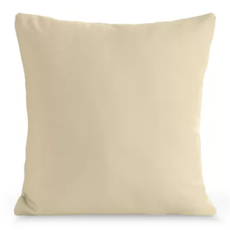 Poszewka na poduszkę 45x45 cm z gładkiej tkaniny wodoodpornej do ogrodu i na taras beżowa GARDEN Eurofirany
