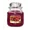 Średnia świeca zapachowa w szklanym słoiku z pokrywką YANKEE CANDLE o zapachu Black cherry