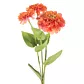 Kwiat sztuczny dekoracyjny CYNIA WYTWORNA pomarańczowa Eurofirany