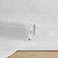Dywanik łazienkowy JESSI z wytłaczanym wzorem geometrycznym Eurofirany