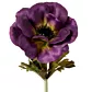 Kwiat sztuczny dekoracyjny ANEMON fioletowy Eurofirany