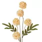 Kwiat sztuczny dekoracyjny CHRYZANTEMA pomarańczowy Eurofirany