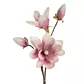 Magnolia gałązka dekoracyjna różowe sztuczne kwiaty z pianki 59 cm Eurofirany