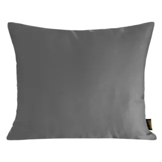 Poszewka na poduszkę 50x70 cm z satyny bawełnianej stalowa NOVA Eurofirany