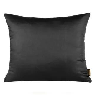 Poszewka na poduszkę 50x70 cm z satyny bawełnianej czarna NOVA Eurofirany