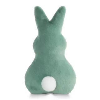 Wielkanocna poduszka w kształcie zajączka 21x41 cm szałwiowa WIOSNA 130 Eurofirany