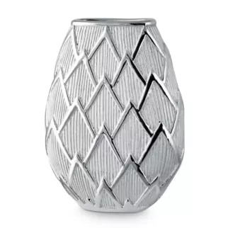 Wazon dekoracyjny SAELA z lśniącym designerskim wzorem Eurofirany