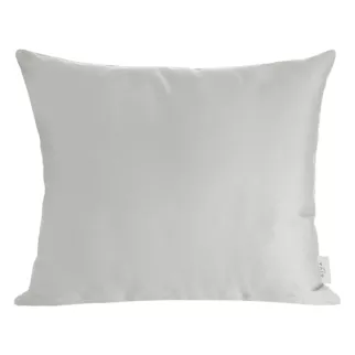Poszewka na poduszkę 50x70 cm z satyny bawełnianej jasnoszara DINA Eurofirany