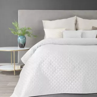 Narzuta na łóżko DIMON z matowego welwetu z pikowaniem bezszwowym Eurofirany