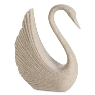 Nowoczesna figurka dekoracyjna w formie łabędzia Eurofirany