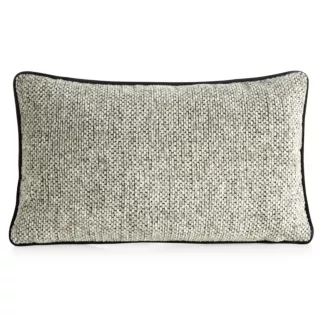 Poszewka na poduszkę 30x50 cm z plecionej szenilowej nici z efektem melanżu beżowa BARI Eurofirany