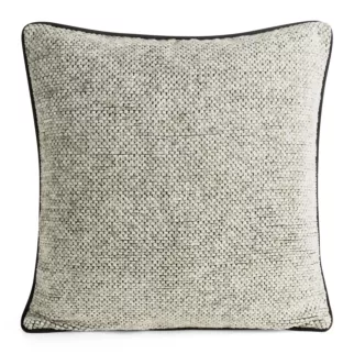 Poszewka na poduszkę 45x45 cm z plecionej szenilowej nici z efektem melanżu beżowa BARI Eurofirany