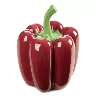 Figurka dekoracyjna czerwono, zielona papryka 15x15x21 cm SIMON Eurofirany